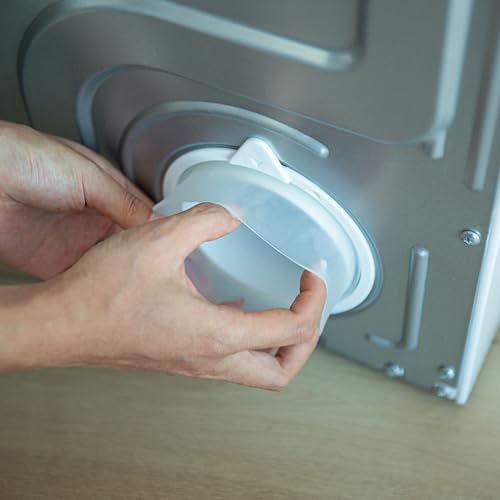 Loviga 90 Degree Dryer Vent Elbow Dryer Vent Connector, Space Saving Dryer Vent Connection, Easy Install Snap-on Dryer Vent Hose for Tight Space 4 Inch - Image 3
