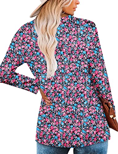 ROSELINLIN Long Sleeve Shirts For Women, Womens Blouses & Button-down Shirts Trendy 2022 L - Image 4