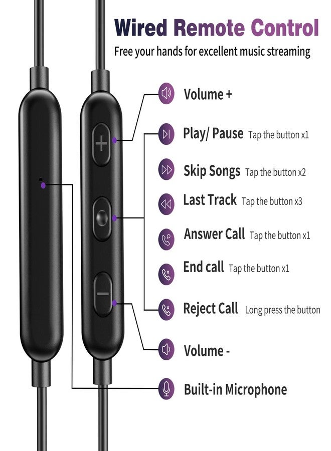 COOYA USB C Headphone Type C Wired Earbuds for iPhone 17 16 15 Pro Max iPad 10 Air 6 Pixel 9 8 Magnetic Bass Noise Canceling In-Ear Earphone+Mic for Samsung Galaxy S25 Ultra A16 S24 S23 S22 OnePlus 13 - Image 5