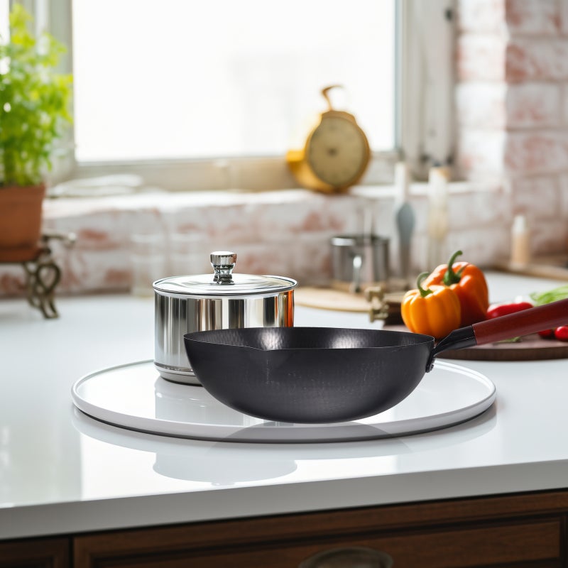 🍳 مقلاة غير لاصقة للطهي السريع مع توزيع حرارة وتصميم متين - Image 5