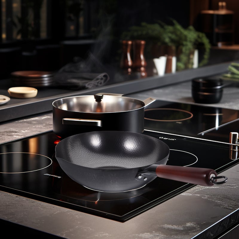 🍳 مقلاة غير لاصقة للطهي السريع مع توزيع حرارة وتصميم متين - Image 4