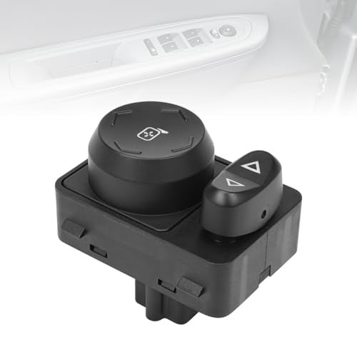 Kekadmai 920051 Front Driver Side Door Mirror Switch Compatible with 20092017 Chevrolet Traverse 20072016 GMC Acadia 920050 Power Mirror Switch Replaces OEM 15808774 15938730 - Image 1