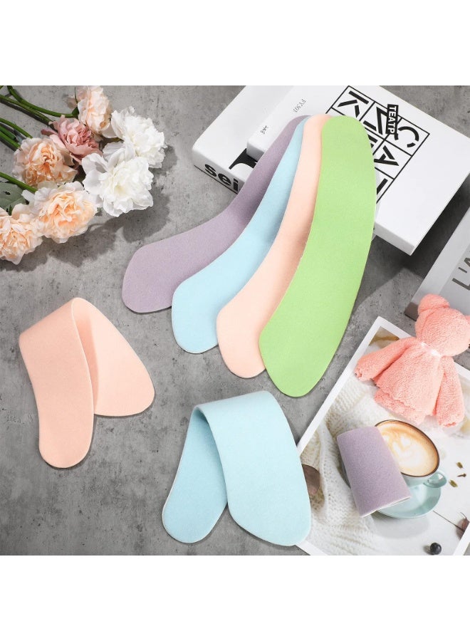 16 PCS Toilet Seat Warmer Stickers, Washable & Reusable Cushion Covers, Soft Non-slip Toilet Mat Stickers (Purple, Green, Blue, Pink) - Image 4