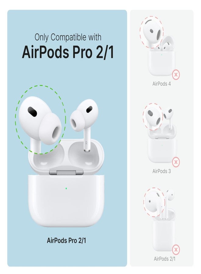 كاتاليست حافظة كاتاليست المقاومة للماء لسماعات AirPods Pro من الجيل الثاني والجيل الأول - متوافقة مع الشحن اللاسلكي وUSB-C، تصميم من قطعة واحدة، حافظة حماية من السقوط العالي مع حلقة تثبيت - Image 2