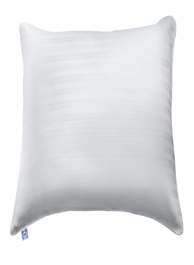 سيلي غطاء وسادة سيلي، واقي وسادة سرير ناعم ومريح، عبوة من قطعتين، غطاء وسادة قياسي/كوين - Image 4