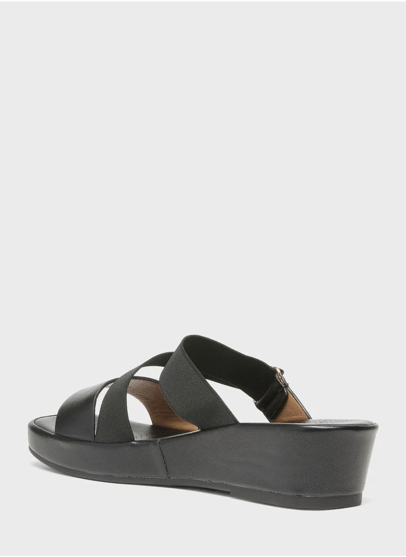 shoexpress Multi Strap Wedge Sandals