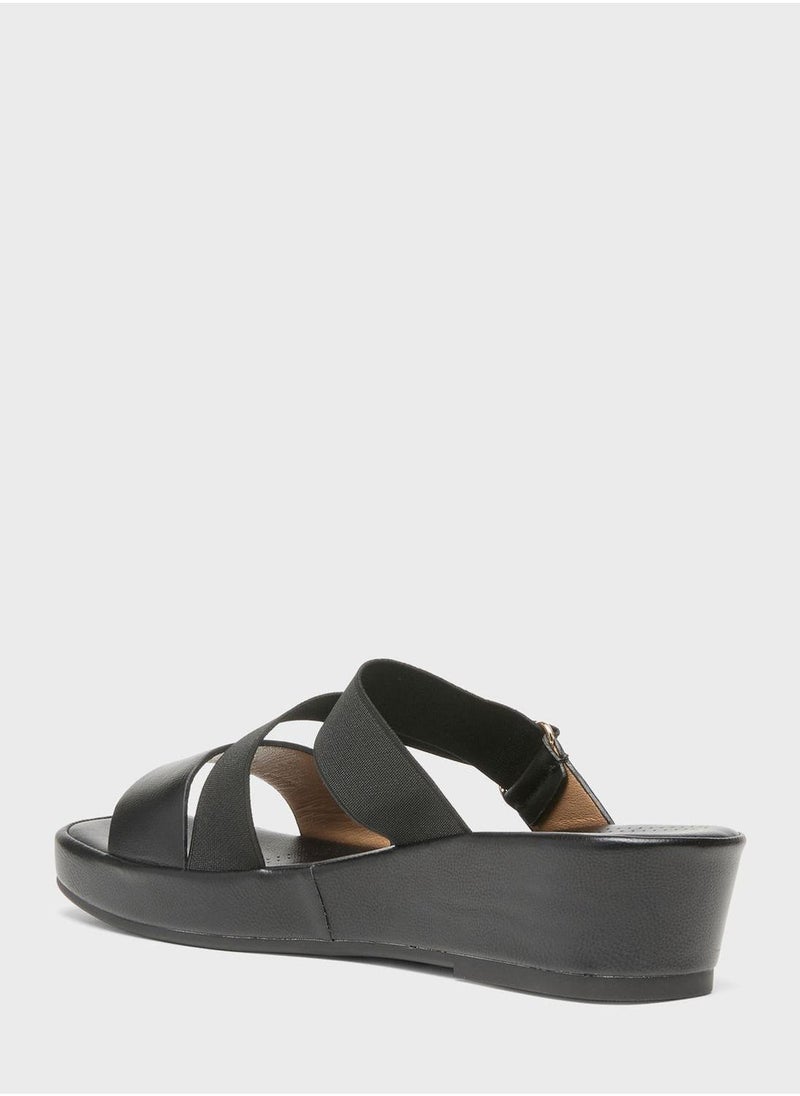 shoexpress Multi Strap Wedge Sandals - Image 3