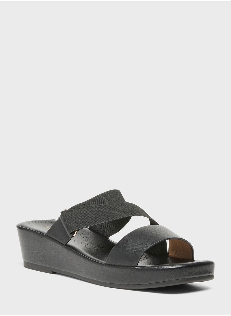 shoexpress Multi Strap Wedge Sandals - Image 2