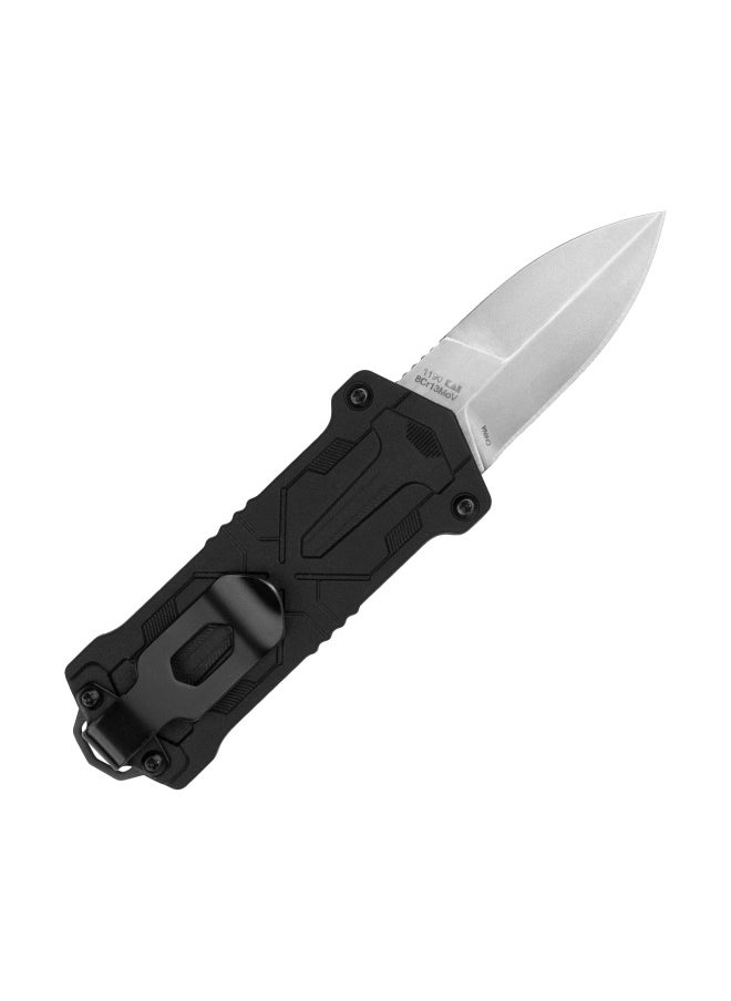 Kershaw - Kapsule Edc Pocket Knife 1.9 Inch Spear Point Blade Manual Opening Sliding Button Lock Black - Image 1