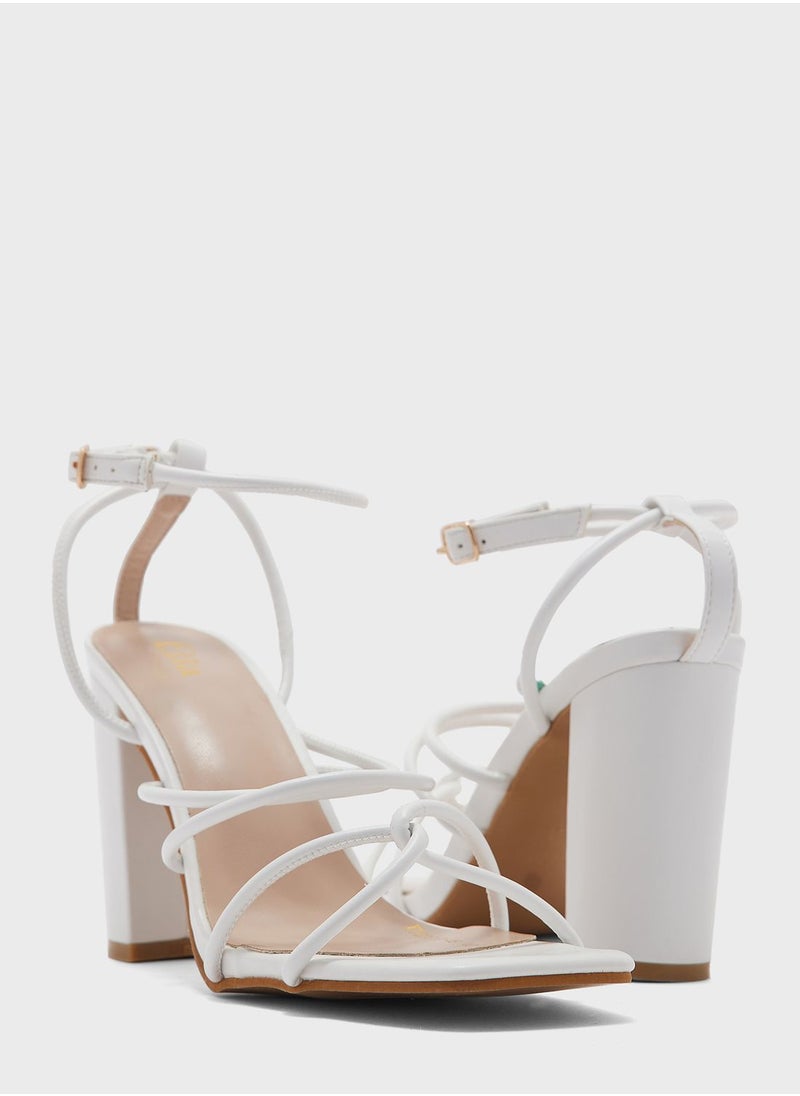 ELLA - Multi Strap High Heel Sandal - Image 1