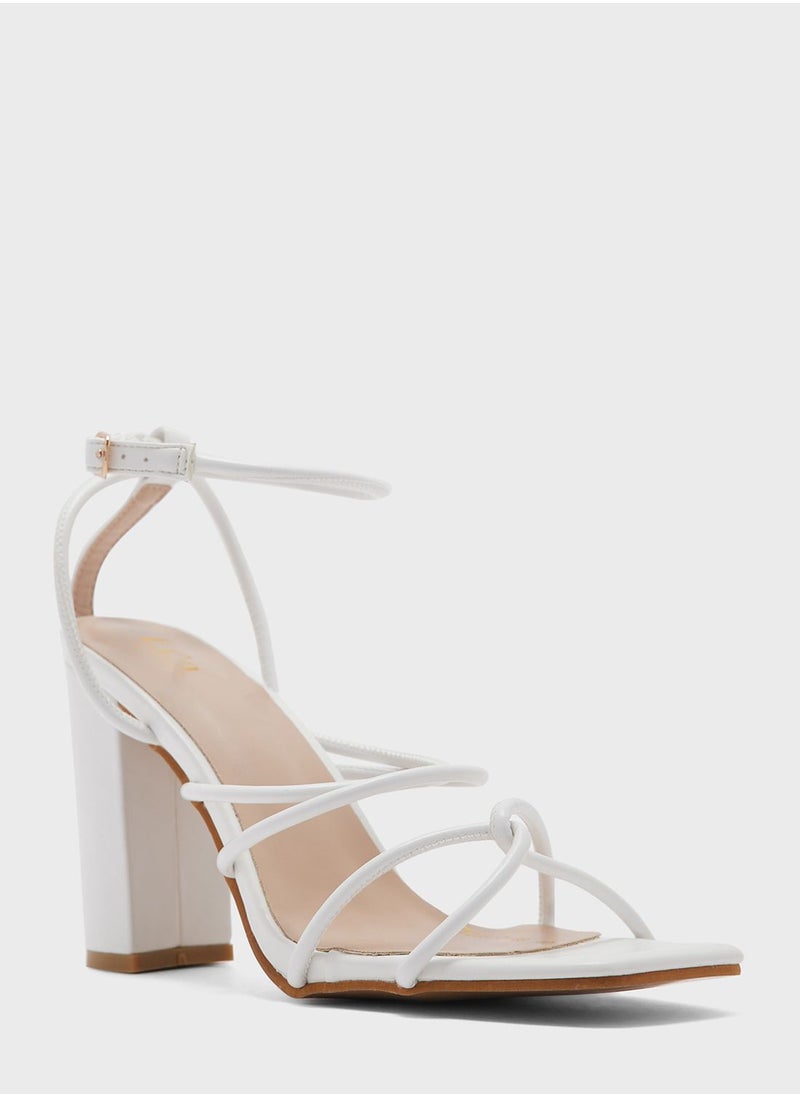 ELLA - Multi Strap High Heel Sandal - Image 1
