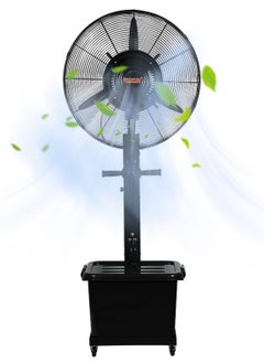 BONAI Bonai Portable Mist fan with 40L  Water tank Capacity, Electrical Safety Class: I, 26 inch Diameter,Cooling large spaces for for Home,warehouses, event halls, patios, restaurants, and More -HK-WT650  - Image 1