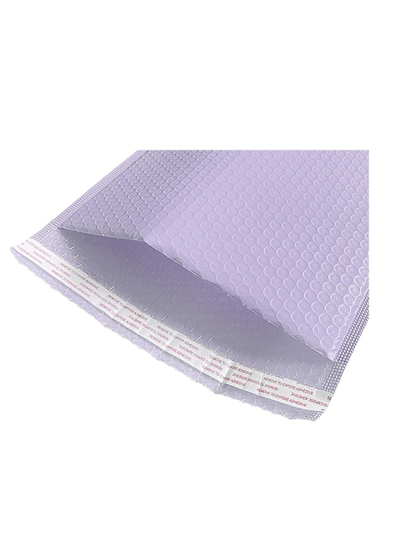 OASIS-TH Pack of 20 Self-Seal Bubble Mailers Szie 18 X 23 CM Out Bags Cushioning Wrap Pouch for Packaging Mailing and Shipping Light Purple Color  - Image 4