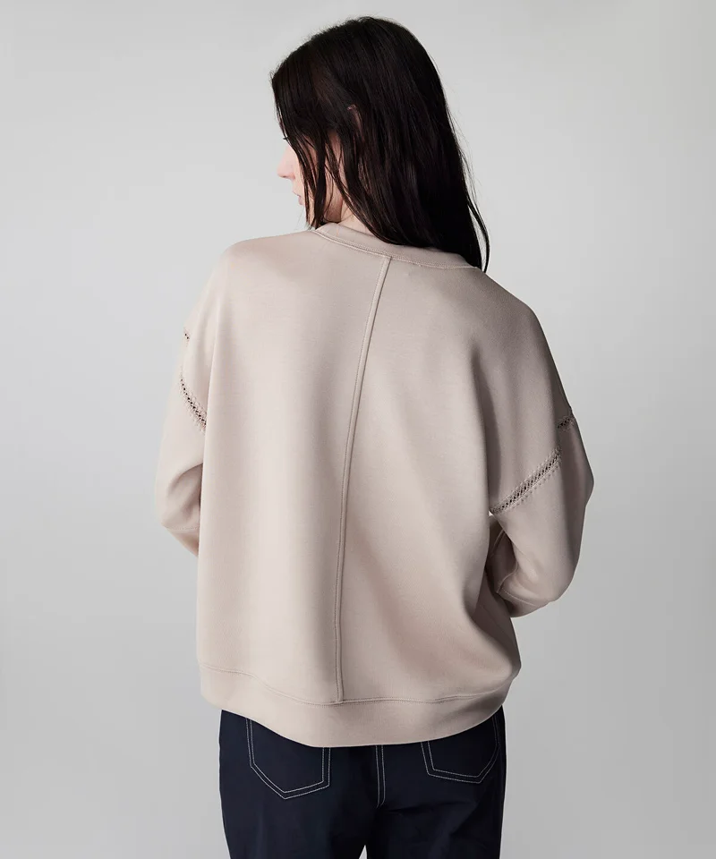 Ipekyol  Floral Applique Sweatshirt for Women | Best Price UAE