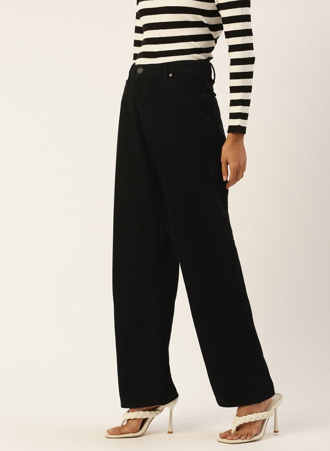 تايك تو بنطال جينز بخصر عالي وقصة أرجل مستقيمة - Image 2