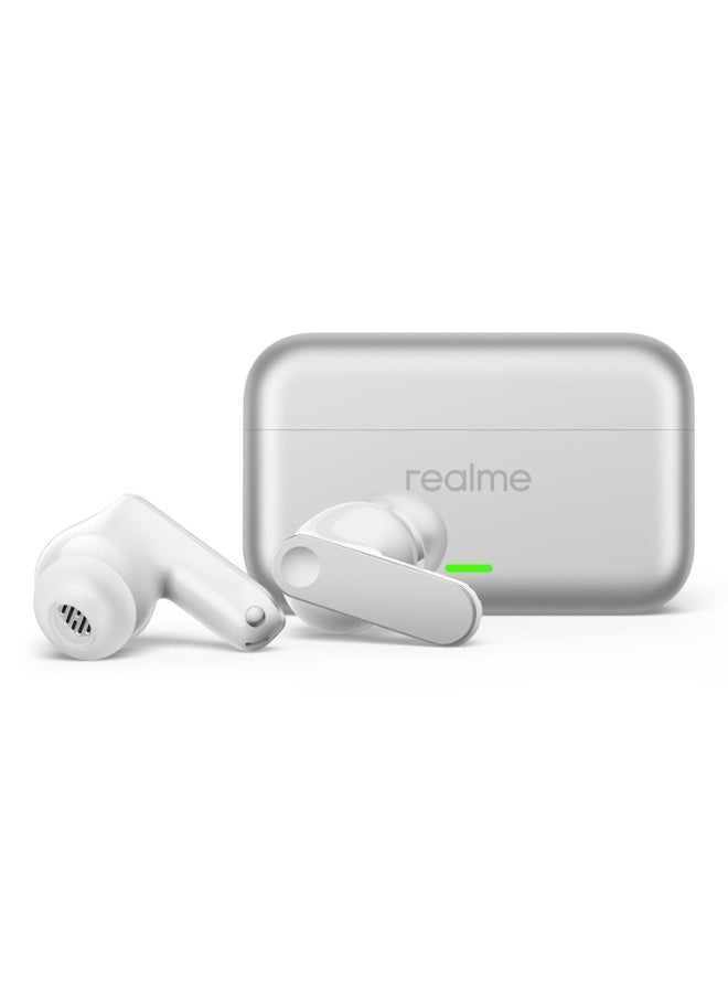 realme Buds T500 Pro TWS Earbuds, 12.4mm Drivers, 50dB ANC, 56H Playtime, BT 6.1 (Orange Mint) Orange Mint - Image 3
