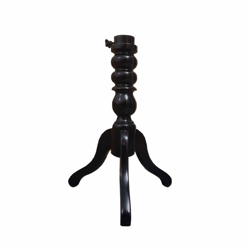 Locomoto Wooden Coat Hanger Stand Suitable for Home Office Coat Display Stand Shop Black 45 Inch Height - Image 3