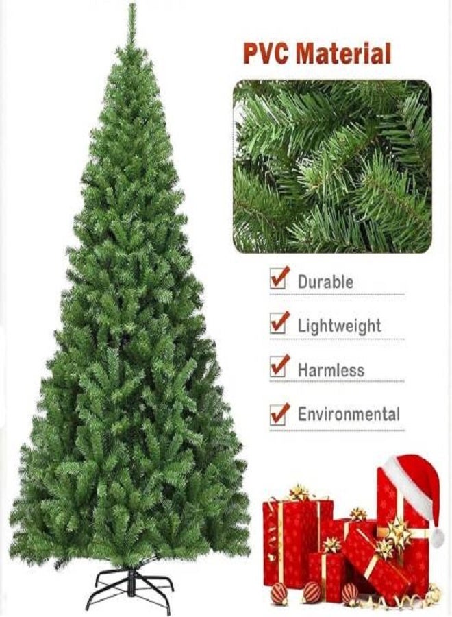 Artificial Christmas Tree, 1.5M Tall,  Xmas Tree With Sturdy Metal Stand, Easy Assembly, PVC Christmas Tree For Home, Office, Party, New Year Celebration | Xmas Tree 1.5M - Image 2