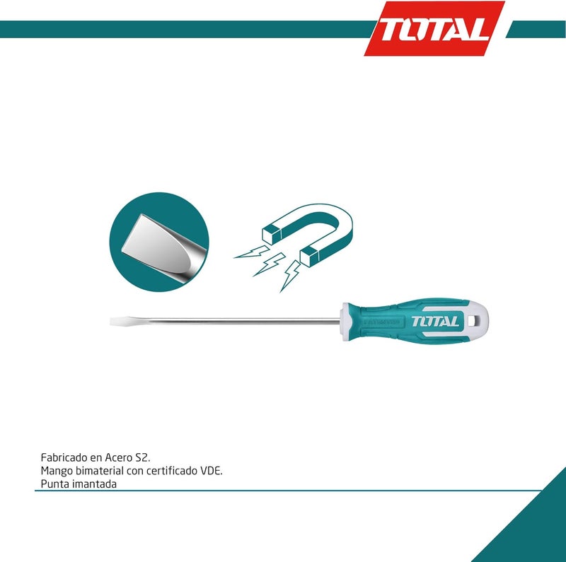 Total S2 Round Drill Screwdriver - 100mm Length - Image 4