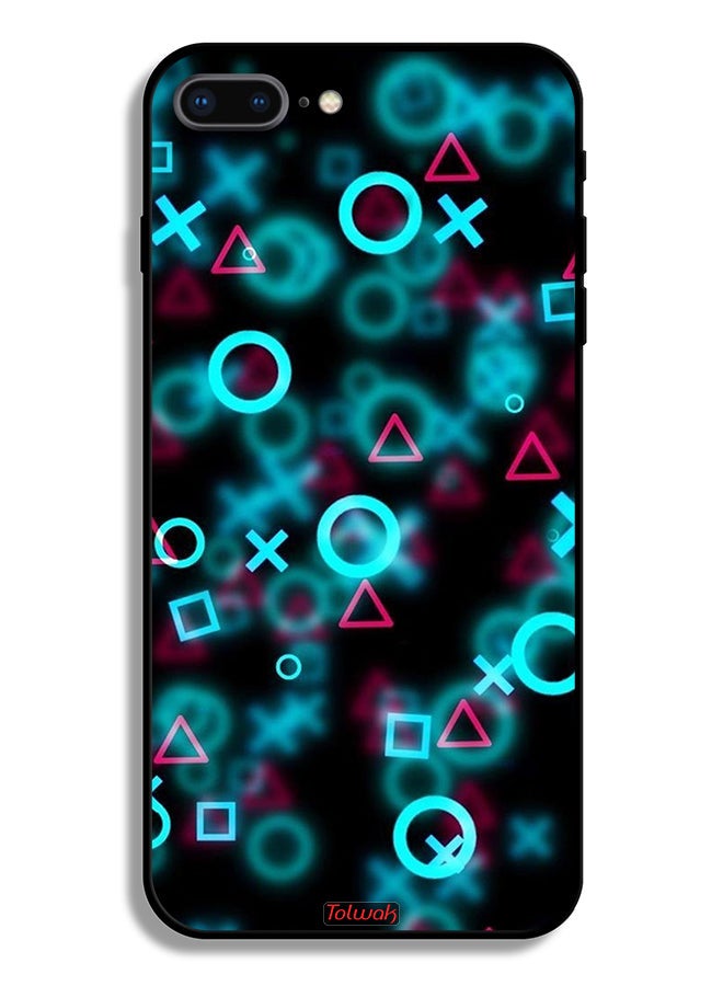 Tolwak Apple iPhone 8 Plus Protective Case Squid Game Icons Small - Image 2