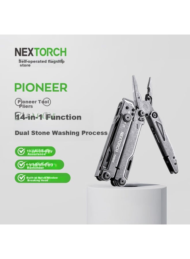 Nextorch Pioneer Multi-functional Tool Pliers, Emergency Rescue Pliers, Outdoor Camping Self-defense Portable Tool Pliers - Image 1