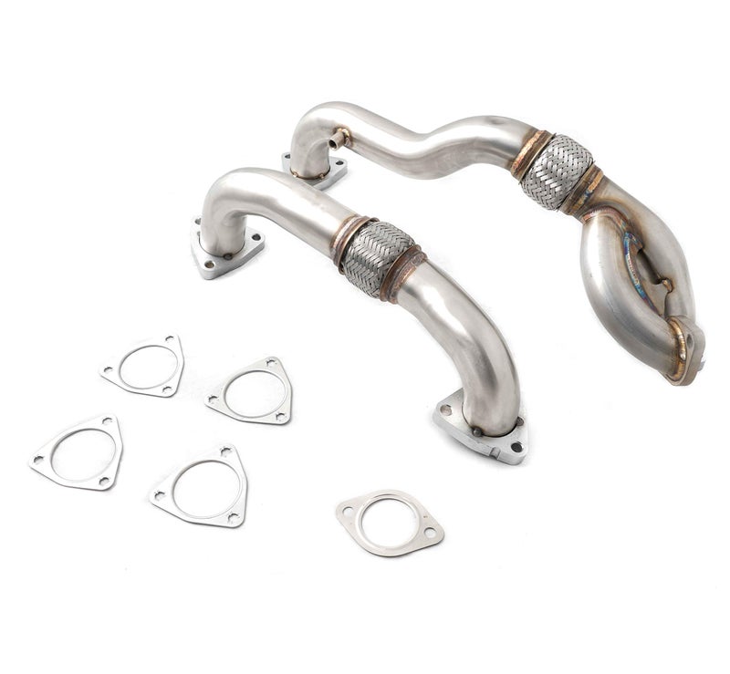 20082010 Ford 64 Powerstroke Heavy Duty Up Pipe Set F250 F350 F450