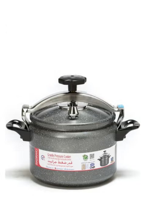 Granite Pressure Cooker | Pressure Pot Arabic Cooker | Dark Grey/Beige Available Sizes 2L 3L 4L 5L 6L 7L 8L 9L 10L 11L 12L 15L