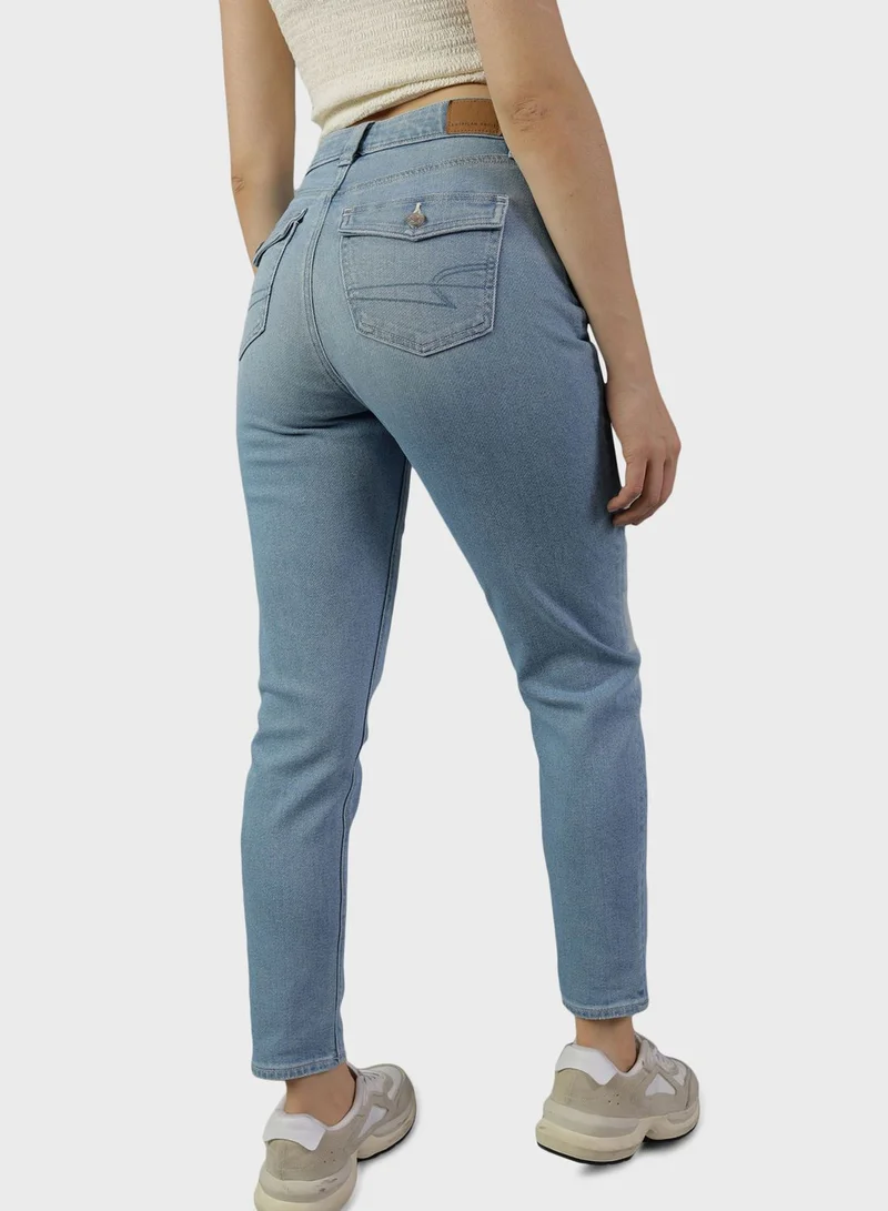 American Eagle High Waist Mom Jeans