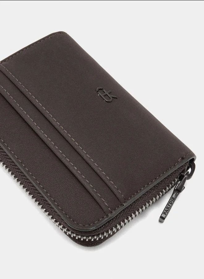 بارفوا محفظة عادية ذات نسيج ناعم