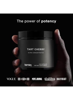 Toniiq Ultra High Strength Tart Cherry Capsules - 52,000Mg 52X Concentrated Extract - Highly Concentrated And Bioavailable - 120 Capsules  - Image 2