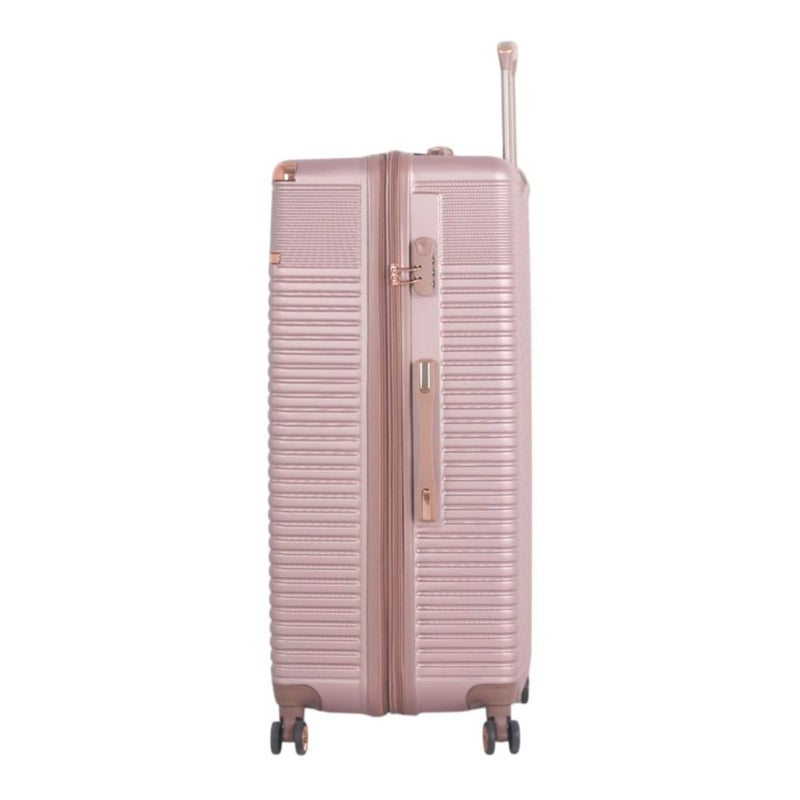 Aviator Luxury Bridal Luggage Set - 5 Pieces (Large Sizes & Shatter Resistant with a Modern Nickel Finish) - Image 5