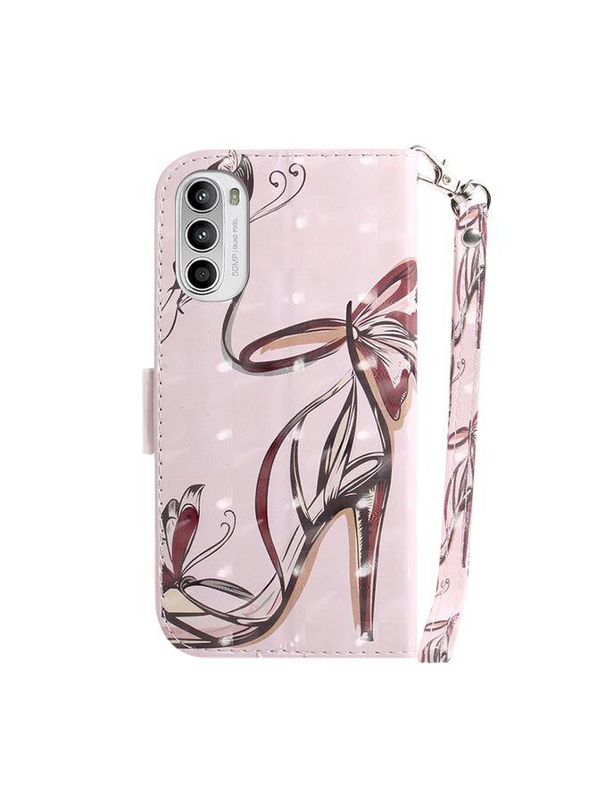 S-TOP Case For Motorola Moto G62 5G 3D Colored Horizontal Flip Leather Phone Case - Image 3