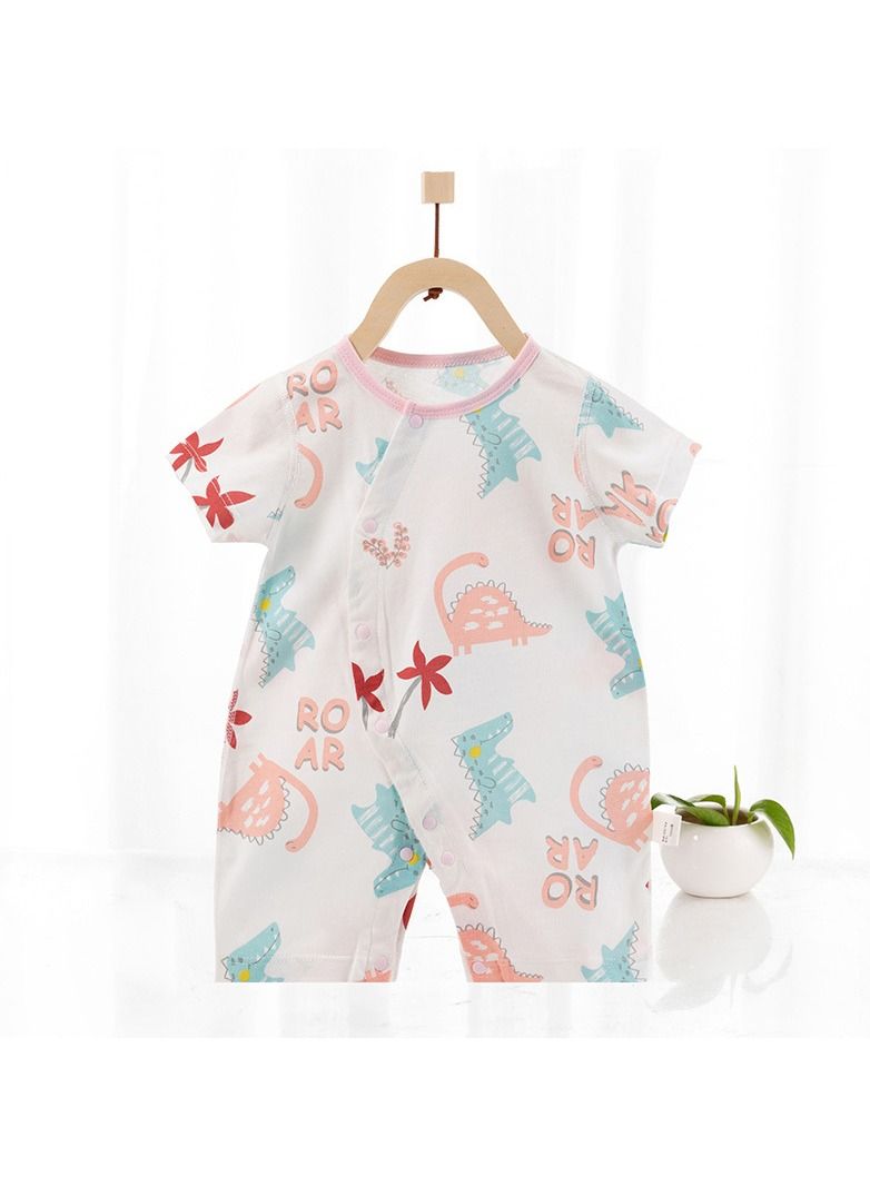 Loquat Baby Summer Cotton-thin Comfort Jumpsuit 