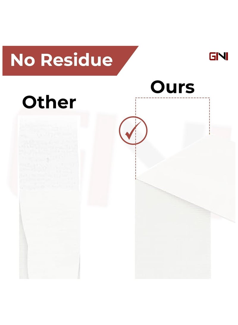 جيني شريط جيني لاصق أبيض آمن، 48 مم × 25 ياردة، لعلامات التحذير، وحواجز الأمان، ومواقع البناء، والمناطق الخطرة، والجدران، والأنابيب، وأرضيات PVC. - Image 5