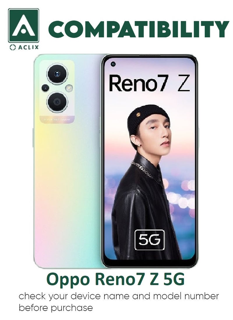 أكاليكس 4 قطع، حماية شاشة،  لهاتف اوبو   رينو 7 5G  Z ، جودة ممتازة. - Image 3