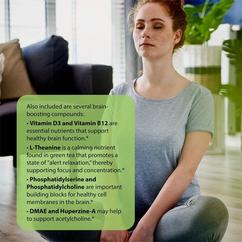 Applied Nutrition Healthy Brain AllDay Focus  50 Tablets Pack of 2  Powerful 3in1 Brain Booster with Turmeric Extract  50 Total Servings - Image 5