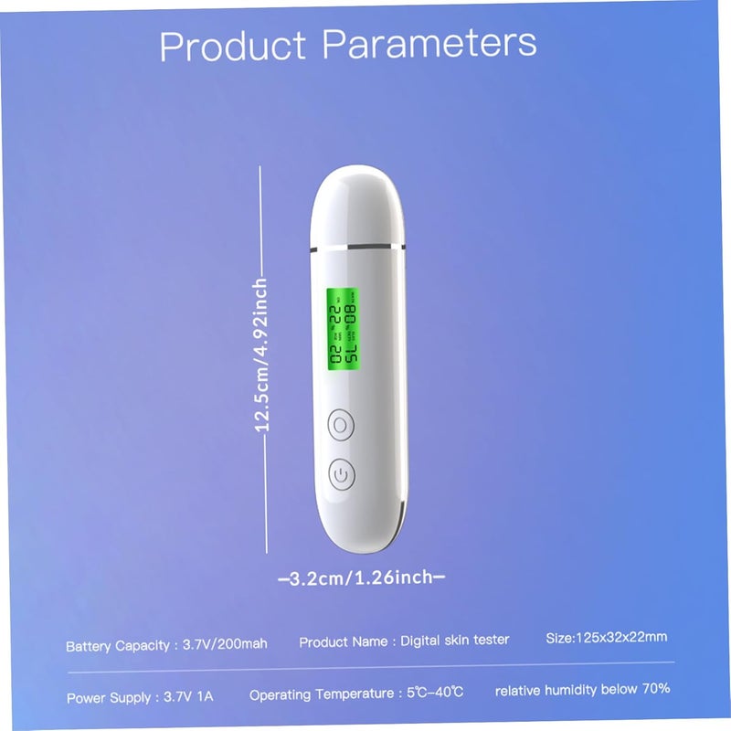 Portable skin moisture detector, digital skin oil moisture monitoring tool - Image 3
