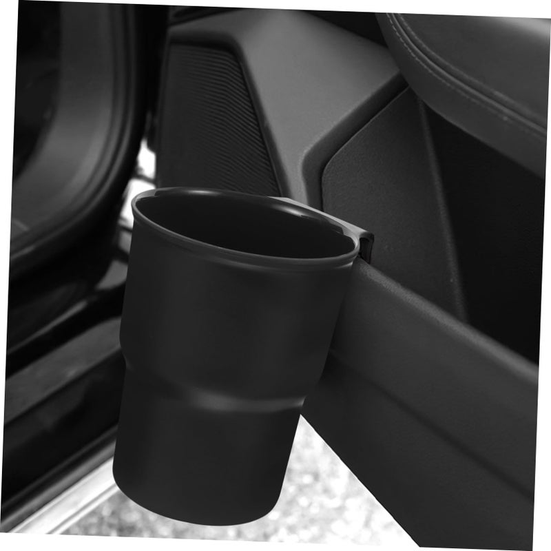 Multifunctional Car Cup Holder Air Vent Storage Organizer Portable Drink Phone Holder Sleek Black - Image 5