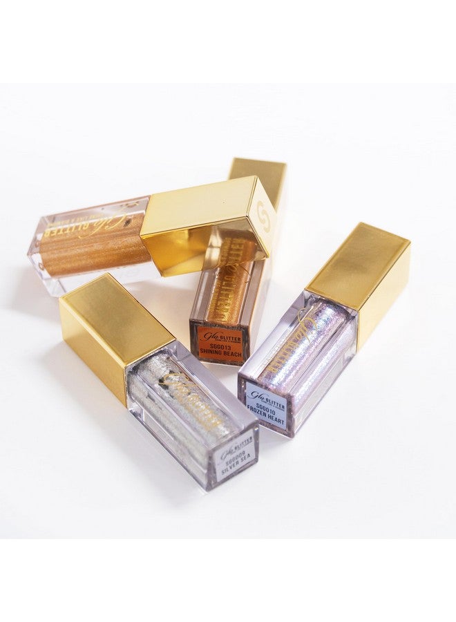 Sistar Glo Glitter Eyeshadow Ultra Glitter Rich Shine Stunning Application Day Or Night Hydrating Finish (24K) - Image 4