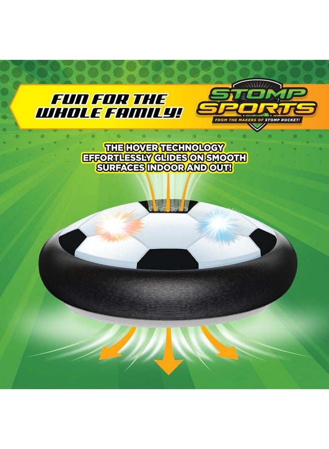Stomp Rocket Hover Soccer Ball for Kids - Glides on Smooth Indoor & Outdoor Surfaces with Flashing LED Lights - Soft Foam Bumpers - Sports Toys & Gifts for Boys & Girls - 3+ Year Olds - Image 3
