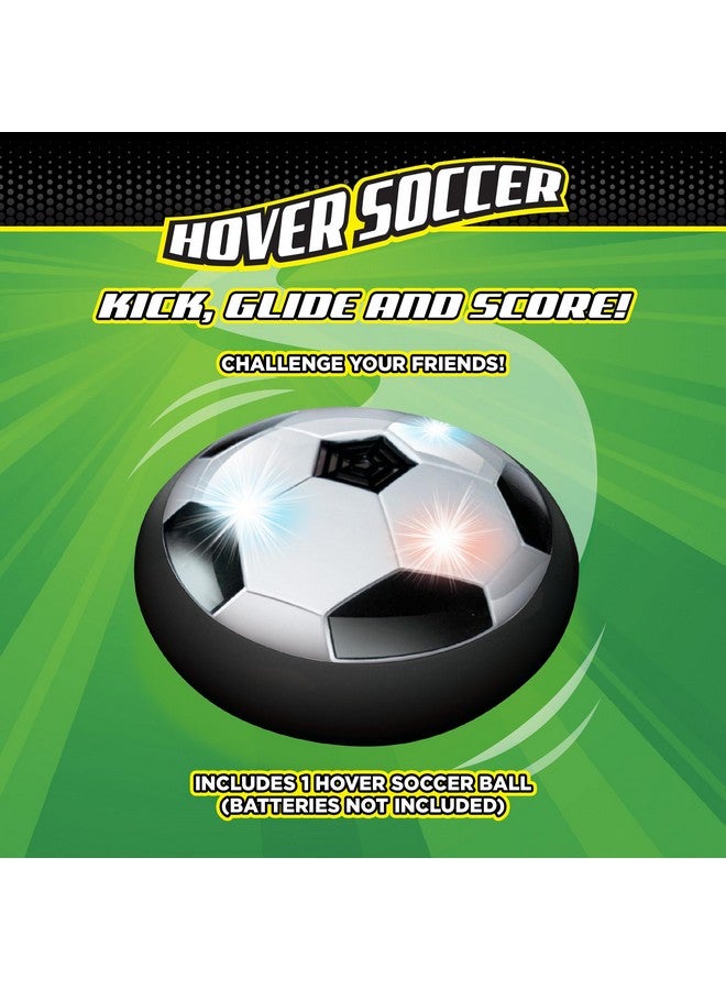 Stomp Rocket Hover Soccer Ball for Kids - Glides on Smooth Indoor & Outdoor Surfaces with Flashing LED Lights - Soft Foam Bumpers - Sports Toys & Gifts for Boys & Girls - 3+ Year Olds - Image 2