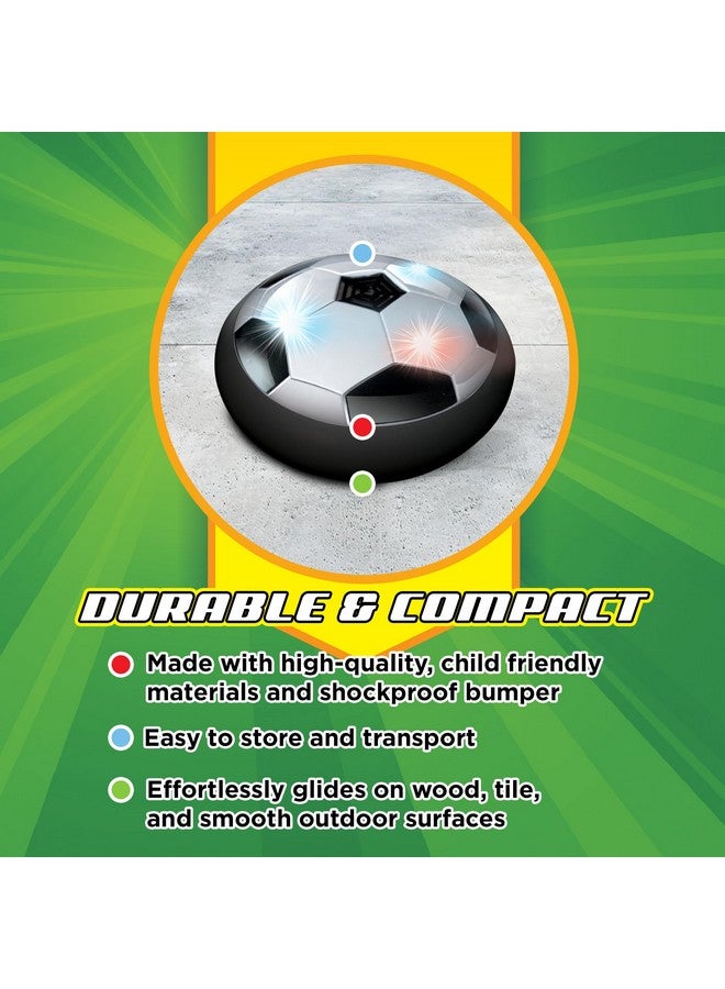 Stomp Rocket Hover Soccer Ball for Kids - Glides on Smooth Indoor & Outdoor Surfaces with Flashing LED Lights - Soft Foam Bumpers - Sports Toys & Gifts for Boys & Girls - 3+ Year Olds - Image 5