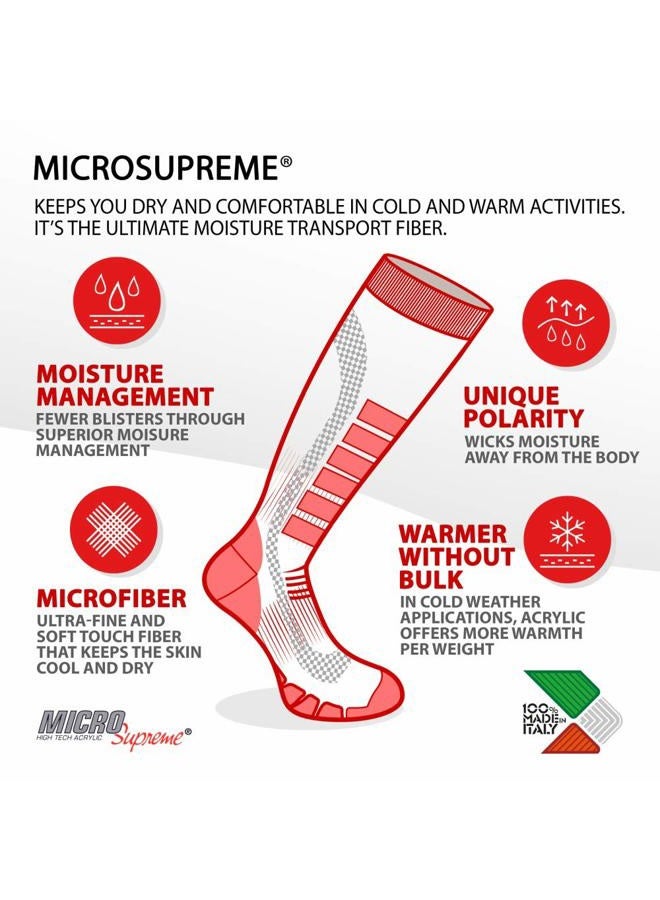 Eurosock Ski Superlite Ski Socks-Green-MD (Men's Shoe 7-9 Women's Shoe 8-10) - Image 4