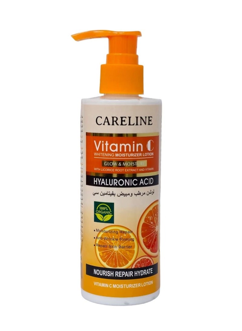 كير لاين لوشن مرطب ومبيض بفيتامين سي 230 جرام