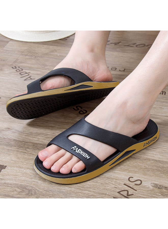 Footoppo Beach Sandals For Men, Trendy Outdoor Open-toe Non-slip Slippers, Men's Summer Bathroom Slippers For College Students - Image 3