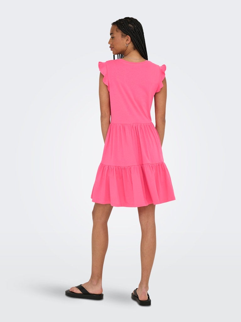 ONLY ONLMAY CAP SLEEV FRIL DRESS JRS NOOS - Image 4