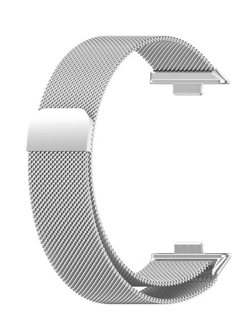 سوار معصم مغناطيسي من الفولاذ المقاوم للصدأ لساعة هواوي فيت 3 - Image 5