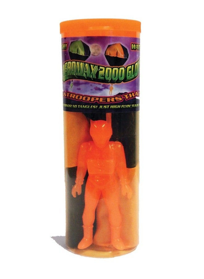 Aeromax Tangle Free GLOW Parachute BLUE GREEN ORANGE OR YELLOW 1 pack - Image 2