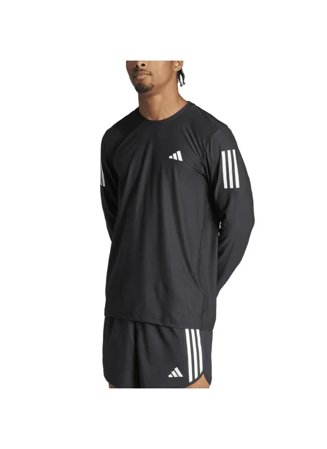اديداس adidas OTR B LS Black Running T-SHIRTS for Men - XS
