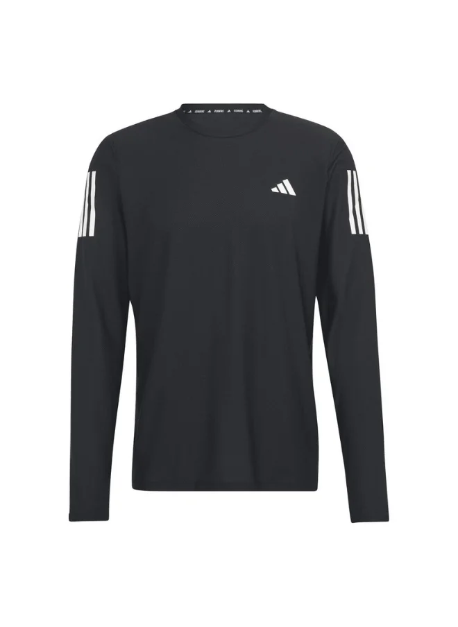اديداس adidas OTR B LS Black Running T-SHIRTS for Men - XS